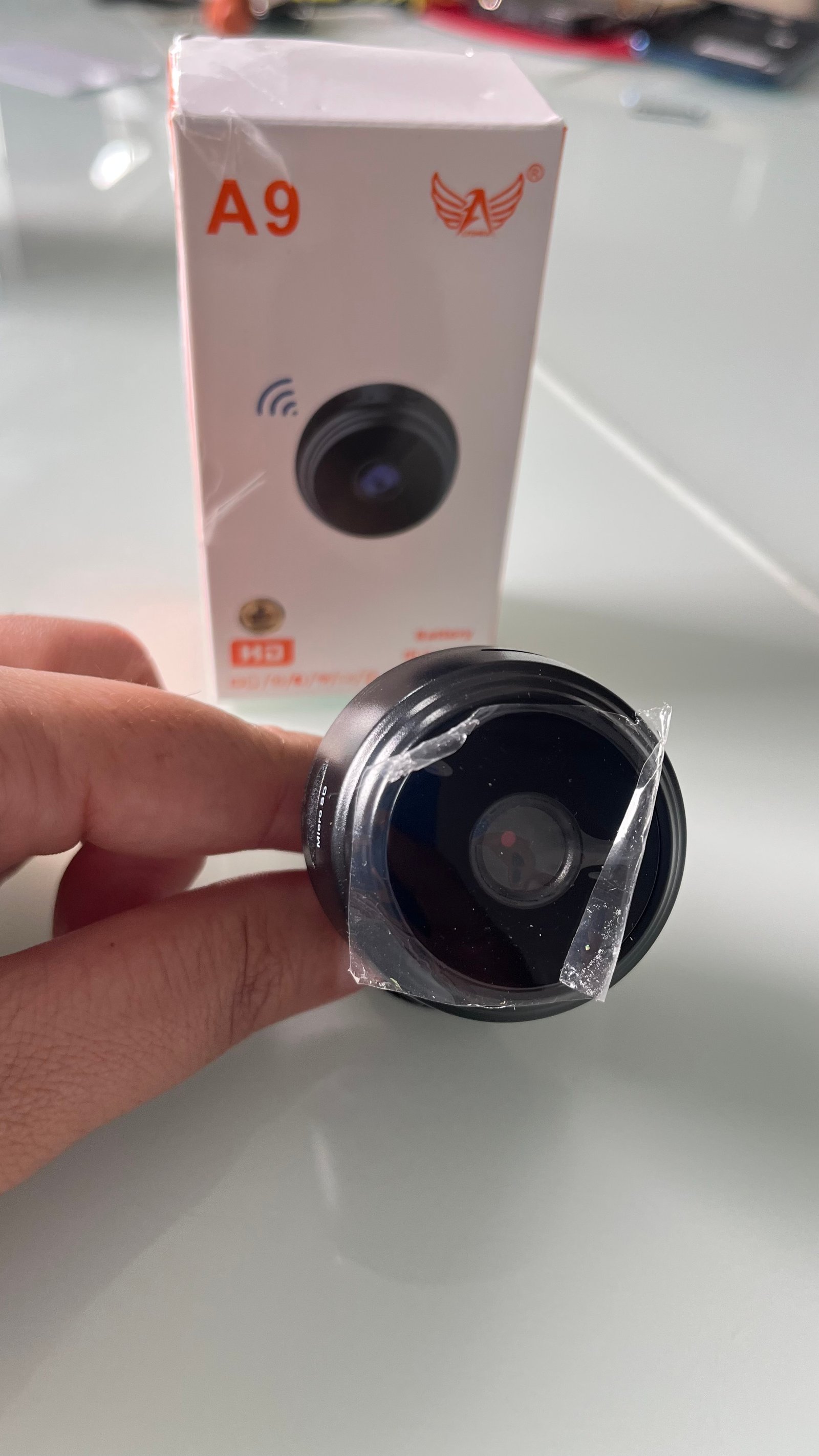 📷 Mini Câmera Wi-Fi A9 HD