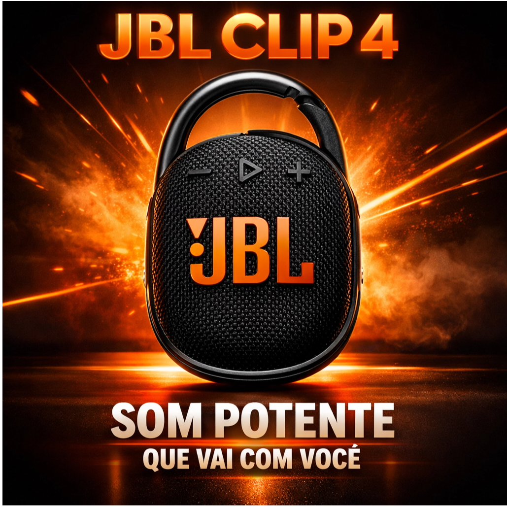 Caixa de Som Bluetooth Clip 4